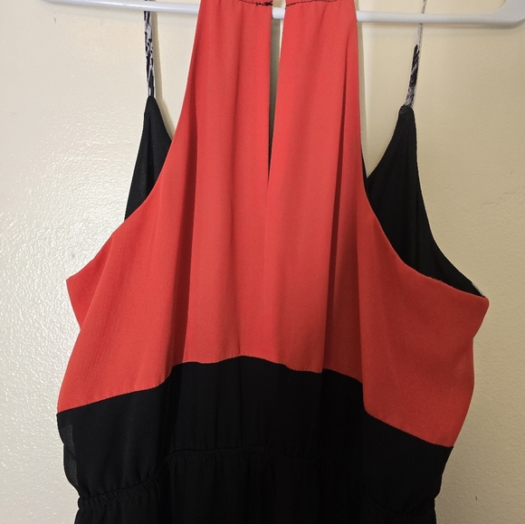 Maurices Black and White A-Line Maxi Dress for Wedding Guest - Picture 3 of 4